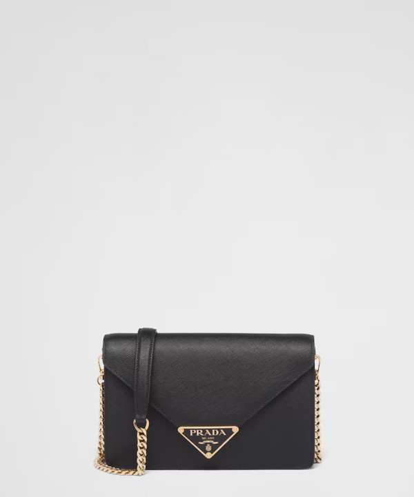 [PRADA-프라다] 사피아노 가죽 숄더 백 1BD318