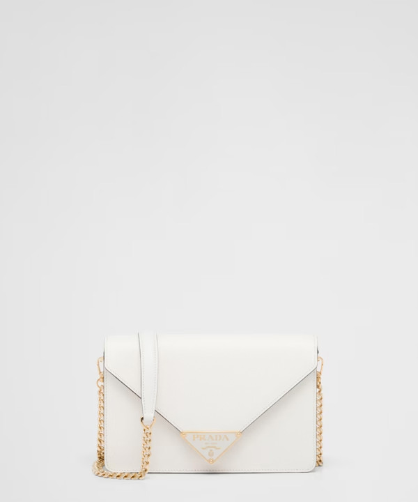 [PRADA-프라다] 사피아노 가죽 숄더 백 1BD318