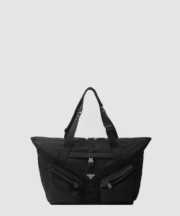 [PRADA-프라다]  리나일론 및 가죽 트래블 백 2VC040