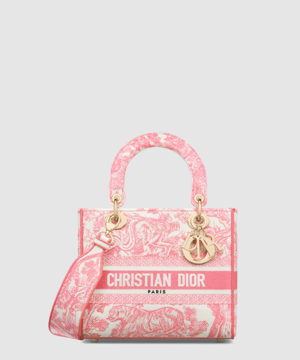 [DIOR-디올] Dioriviera Lady D-Lite 미디엄 백 M0565OTDT