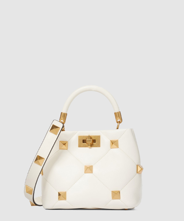 [VALENTINO-발렌티노] 로만 스터드 스몰 토트백 2W2B0I97