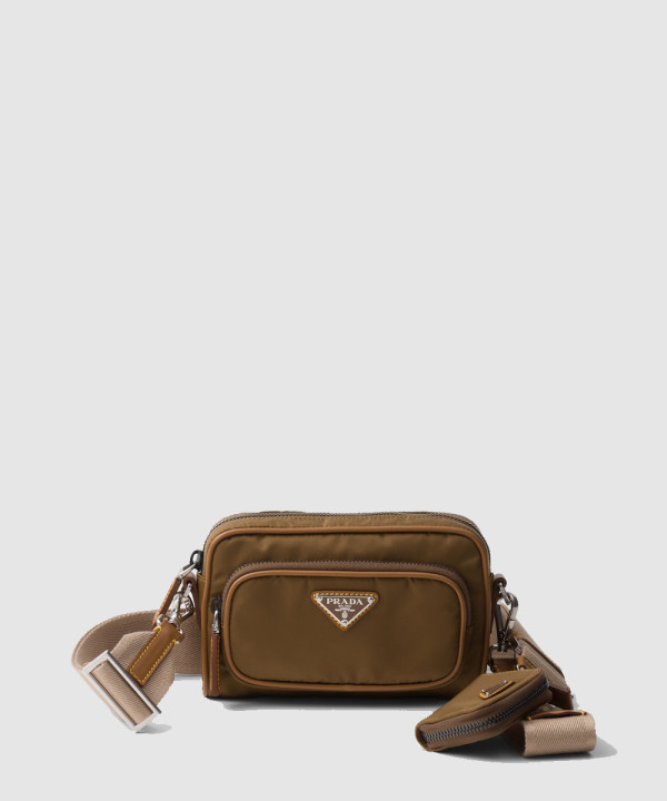 [PRADA-프라다] 리나일론 및 가죽 숄더백 2VH172