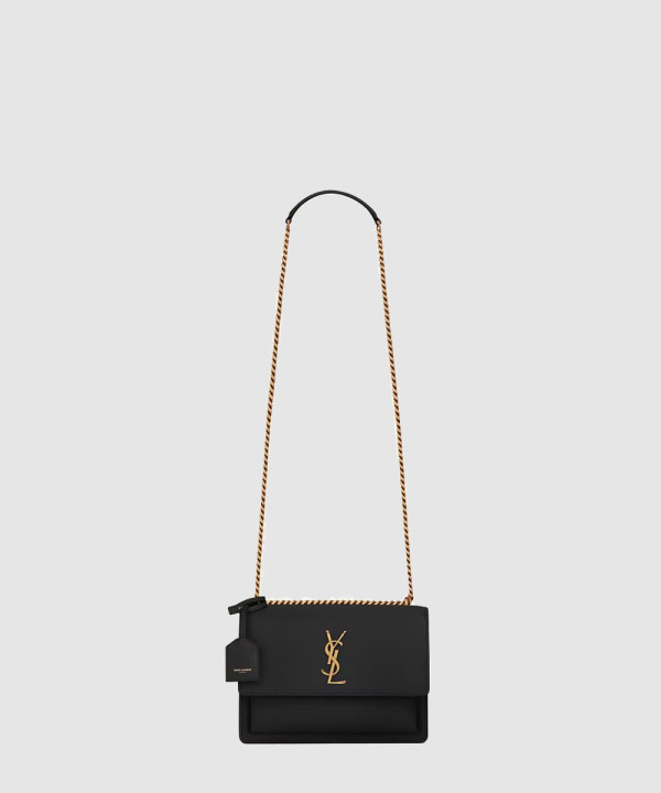 [SAINT LAURENT-생로랑] 스무스 가죽 소재 SUNSET 미디엄 442906