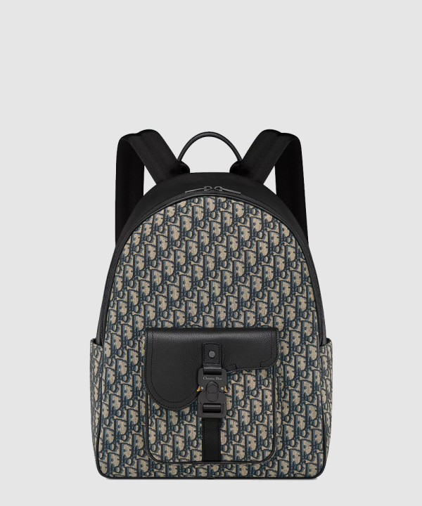 [DIOR-디올] Saddle 새들 지퍼 백팩 1ADBA212YKS