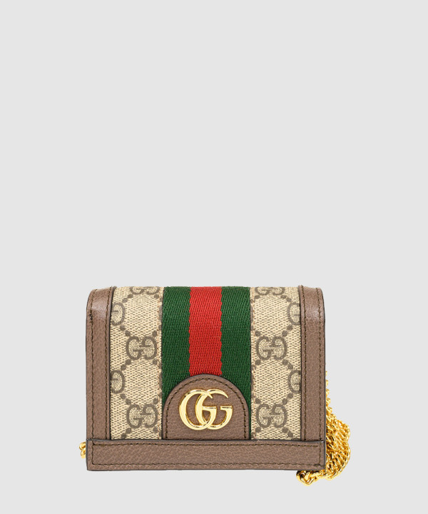 [GUCCI-구찌] 오피디아 GG 체인 반지갑 625711