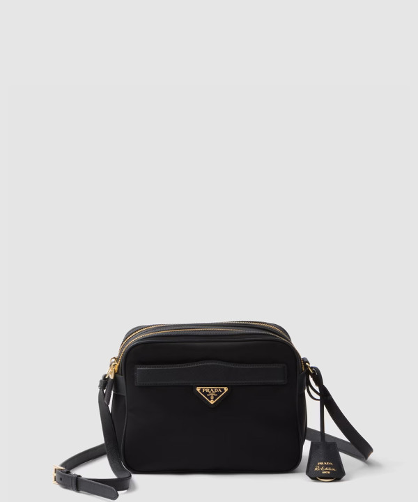 [PRADA-프라다] 프라다 리에디션 1978 리나일론 및 사피아노 가죽 미니 숄더백 1BH218