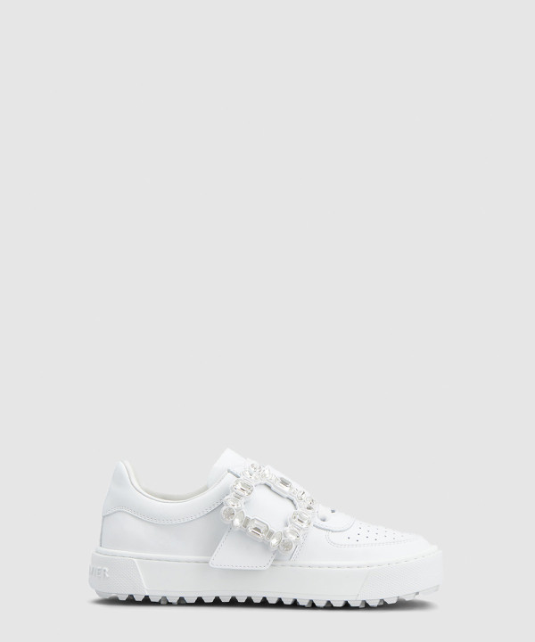 [ROGER VIVIER-로저비비에] 베리 비비에 스트라스 버클 스니커즈 RVW68737440JUSB001