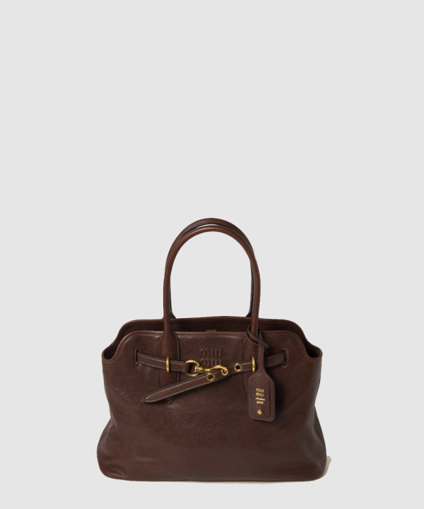 [MIU MIU-미우미우] 아방뛰르 나파 가죽 백 5BG291