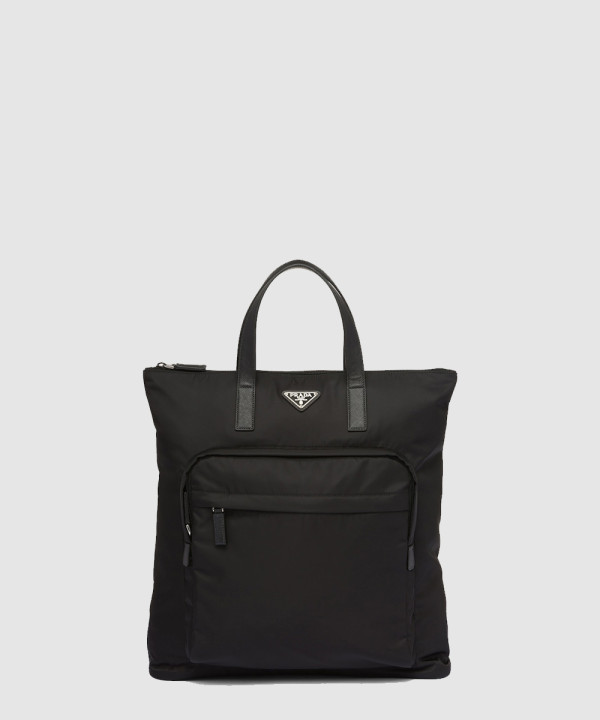 [PRADA-프라다] 리나일론 및 사피아노 가죽 토트백 2VG098
