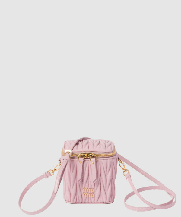 [MIU MIU-미우미우] 마테라쎄 나파 가죽 마이크로 백 5NR018