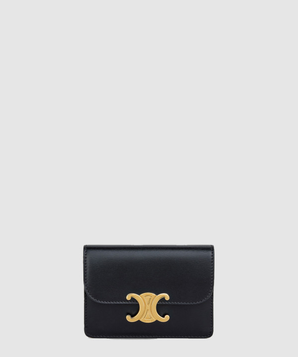 [CELINE-셀린느] 트리옹프 플랩 카드 지갑 101583