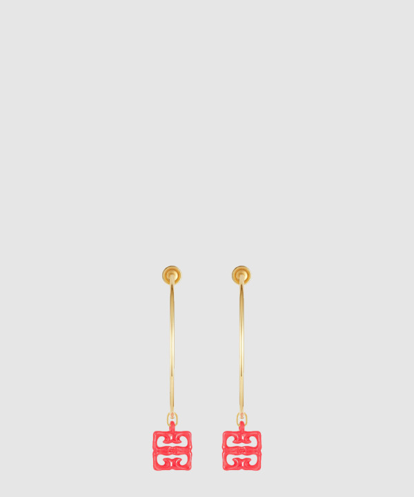 [GIVENCHY-지방시] 4G Liquid 레진 및 메탈 이어링 BF1111F03U