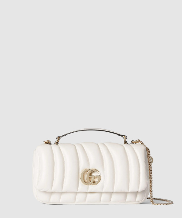 [GUCCI-구찌] GG 밀라노 스몰 탑 핸들백 806016