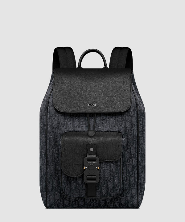 [DIOR-디올] Saddle 플랩 백팩 1ADBA200YKS