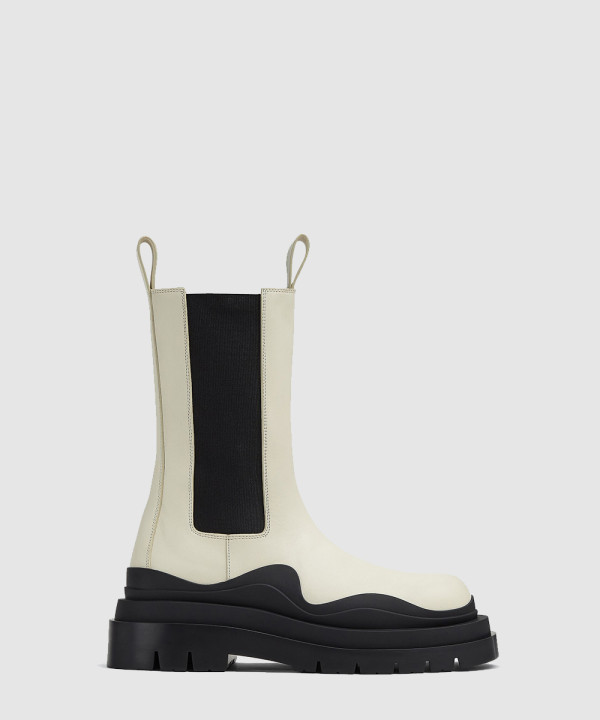 [BOTTEGA-보테가베네타] 타이어 첼시 부츠 630297