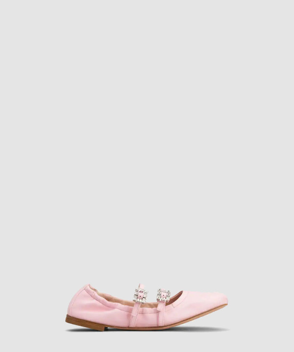 [ROGER VIVIER-로저비비에] 레더 메리제인 슈즈 RVW7433907091TM427