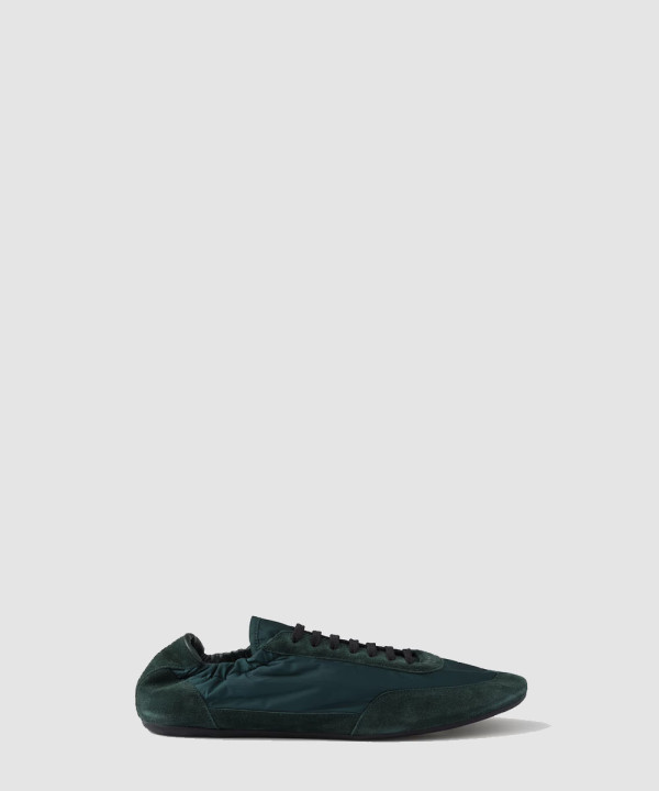 [PRADA-프라다] 컬랩스 리나일론 및 스웨이드 엘라스틱 스니커즈 2EG479