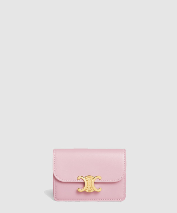 [CELINE-셀린느] 트리옹프 플랩 카드 지갑 10I583DPV