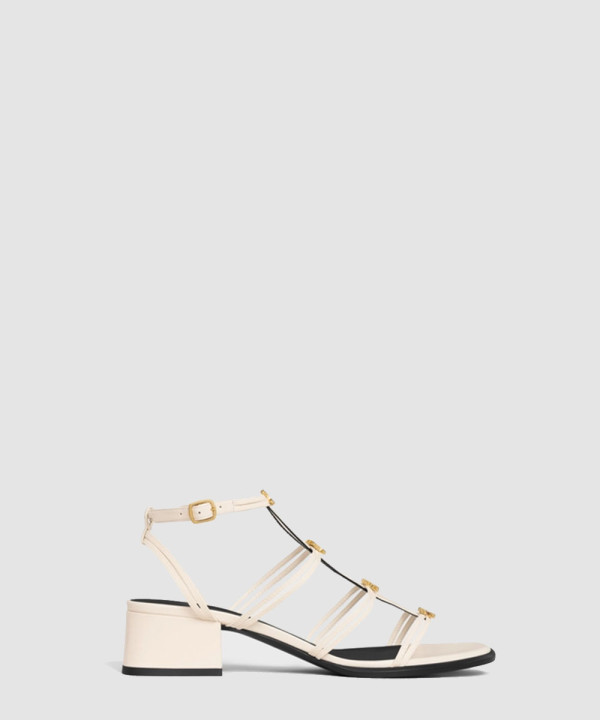 [CELINE-셀린느] CELINE 클레망스 멀티 트리옹프 샌들 램스킨 361233958C