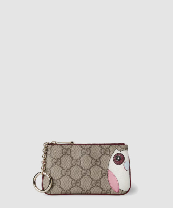 [GUCCI-구찌] 부엉이 디테일의 GG 키 지갑 818768 