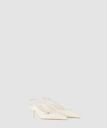 [LOUIS VUITTON-루이비통] 6AM 슬링백 펌프스 1AGZK2