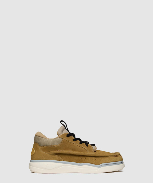 [VALENTINO-발렌티노] 미드탑 런부트 스플릿 가죽 스니커즈 5Y2S0I14VFS