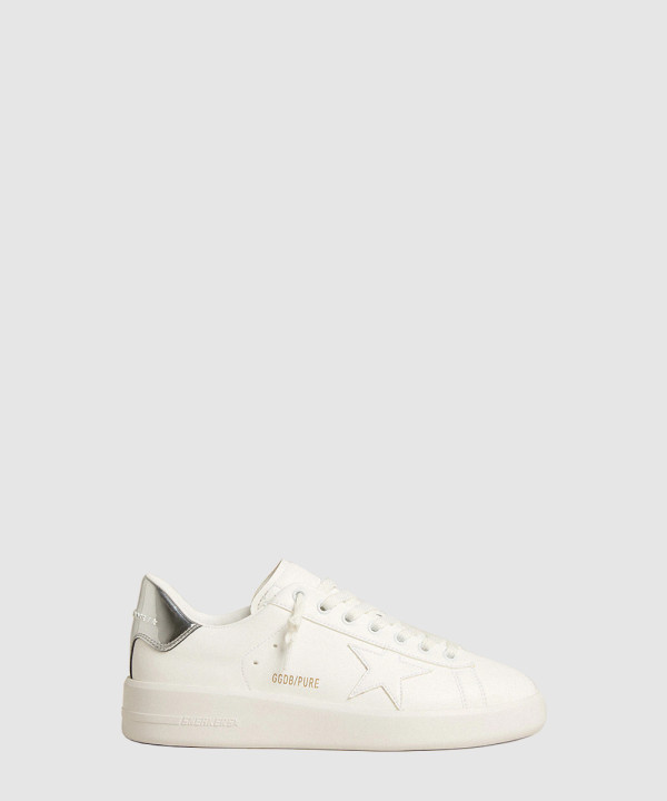 [Golden Goose-골든구스] 화이트 스타 & 미러 이펙트 힐탭 바이오 베이스 퓨어스타 F005221