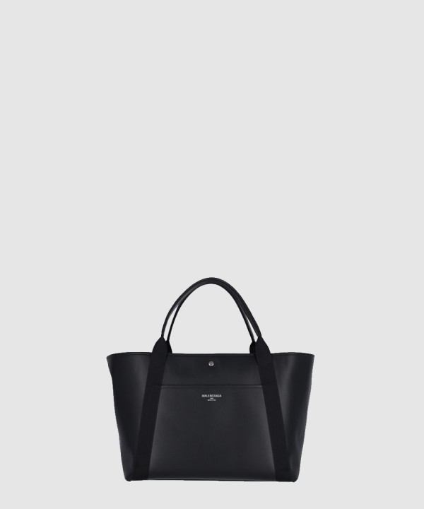 [BALENCIAGA-발렌시아가] 비아리츠 로고 레더 라지 토트백 810979