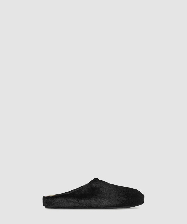 [THE ROW-더로우] Hugo Slide 포니 F1486L70BLK