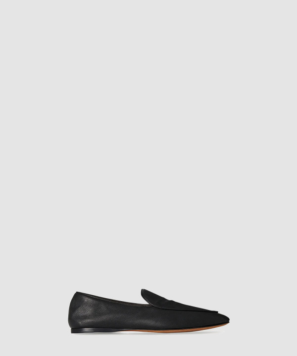 [THE ROW-더로우] 가죽 플랫 로퍼 F1559L59BLK