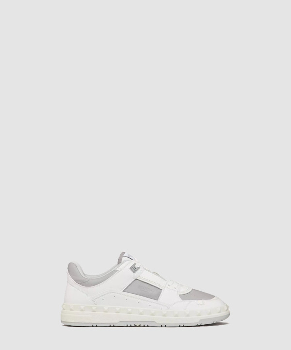 [VALENTINO-발렌티노] 프리도트 송아지 가죽 로우탑 스니커즈 5Y2S0H43RDG