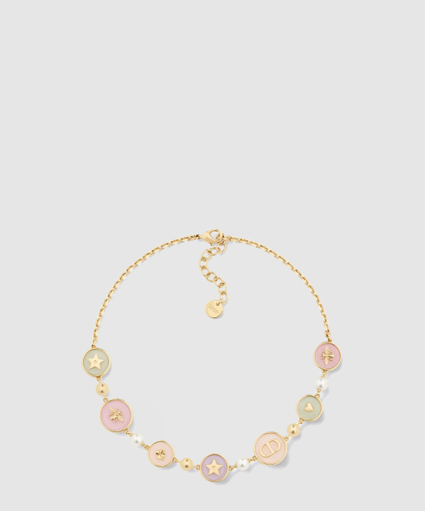 [DIOR-디올] D-Luck 쇼트 목걸이 N3159WOMPL