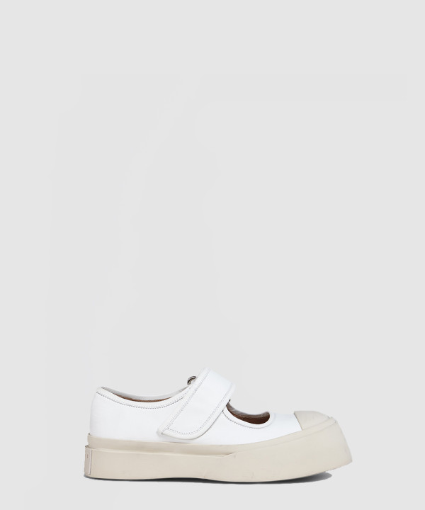 [MARNI-마르니] Mary Jane 레이스업 스니커즈 SNZW003120P272200W01