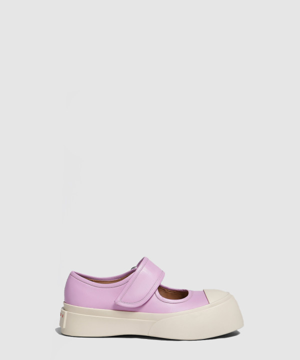 [MARNI-마르니] Mary Jane 레이스업 스니커즈 SNZW003120P272200C05