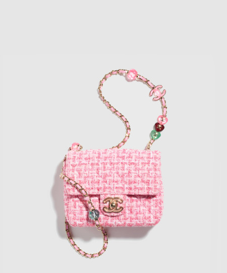 [CHANEL-샤넬] 미니 플랩 백 트위드 AS3782