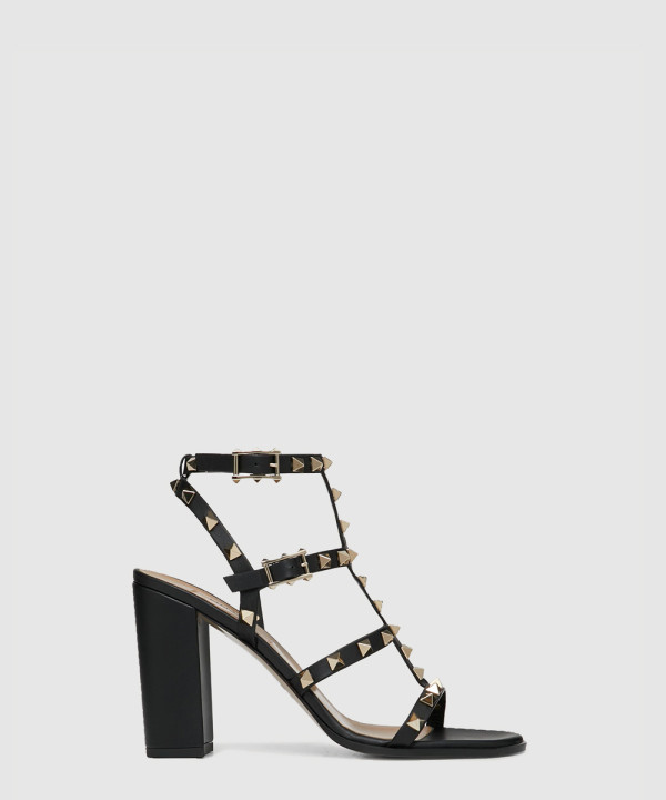 [VALENTINO-발렌티노] 락스터드 스트랩 샌들 90MM 5W2S0749VBP