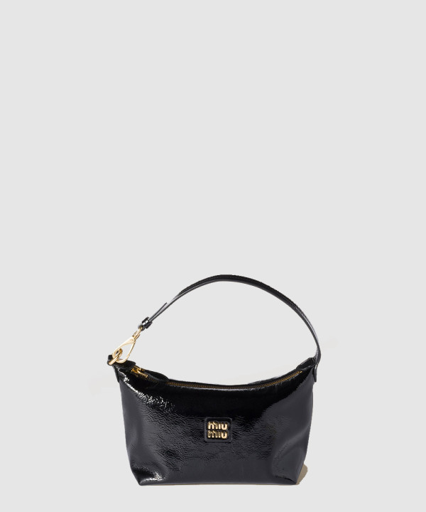 [MIU MIU-미우미우] 나플락 페이턴트 가죽 파우치 5NE841