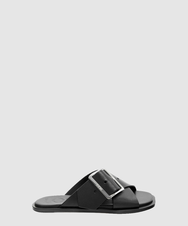 [LOEWE-로에베] 페탈 벨트 플랫 샌들 LWW1465X03