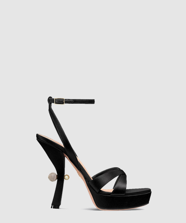 [DIOR-디올] Tribales 힐 샌들 KDO190SAT