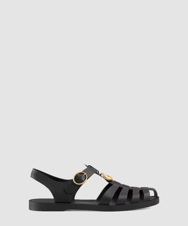 [GUCCI-구찌] 러버 버클 스트랩 샌들 463463