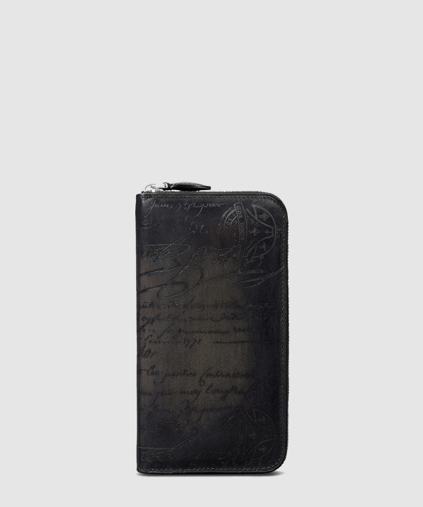 [BERLUTI-벨루티] 레더 지퍼 장지갑 NEO-JOUR-V2