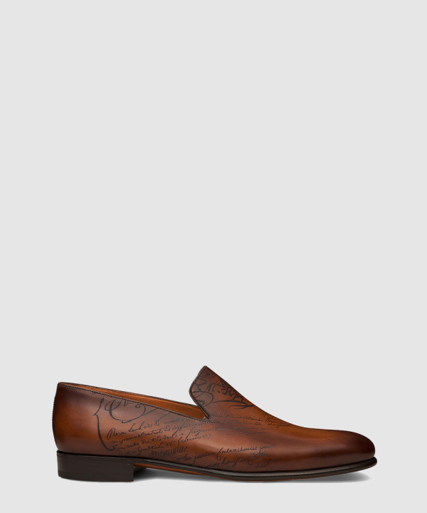 [BERLUTI-벨루티] 커시브 갈레 레더 로퍼 S4170-V2