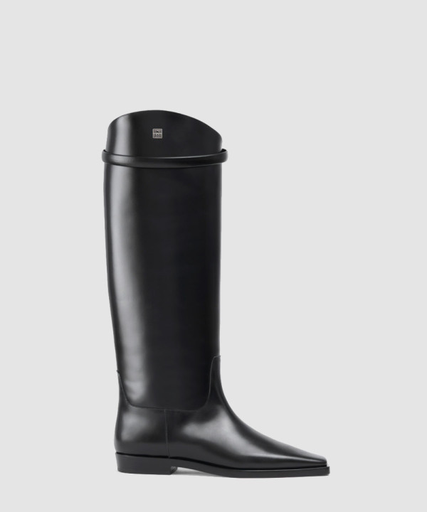 [TOTEME-토템] 더 라이딩 부츠 블랙 211-901-825