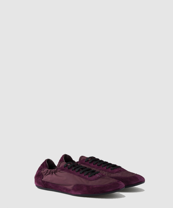 [PRADA-프라다] 컬랩스 리나일론 및 스웨이드 스니커즈 1E959N