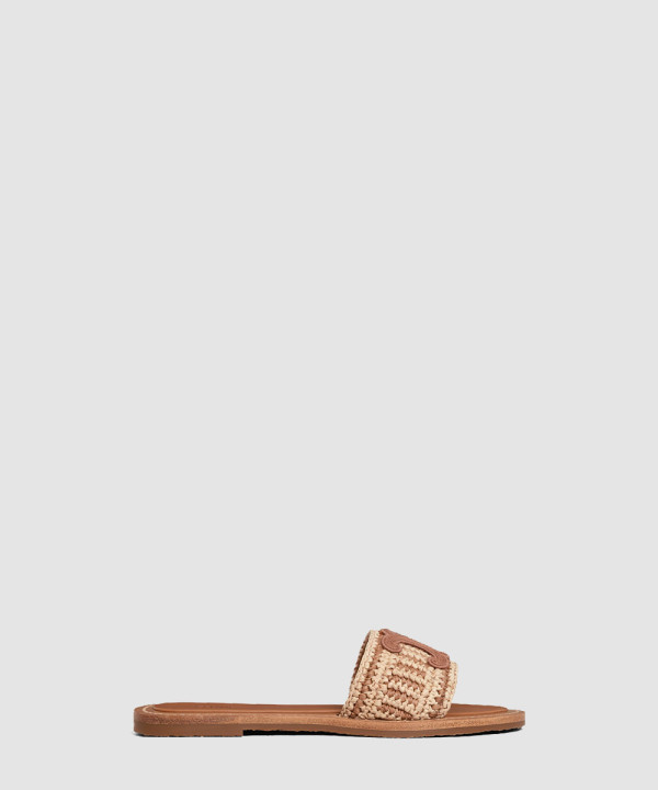 [CELINE-셀린느] 림피아 뮬 - 트리옹프 니트 코튼 359864615C