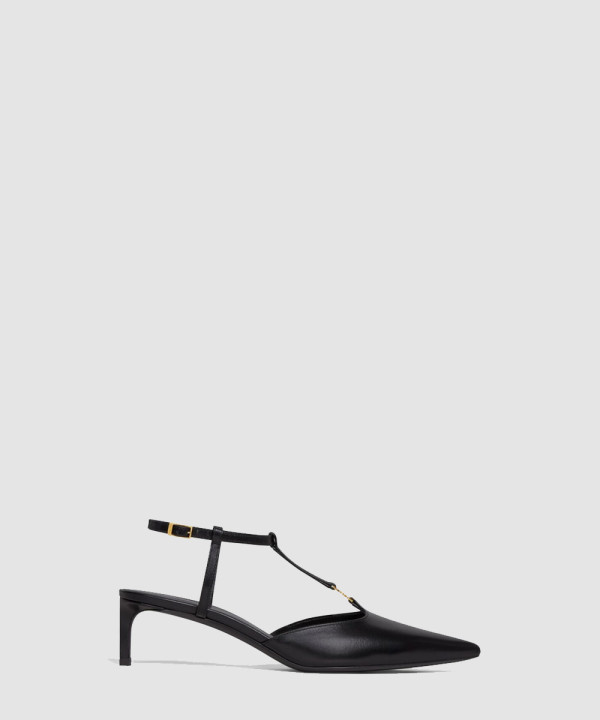 [CELINE-셀린느] 키튼 T 바 스트랩 펌프스 - 카프스킨 352193676C