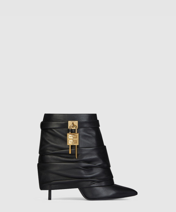 [GIVENCHY-지방시] 샤크락 스틸레토 나파 가죽 앵클 부츠 BE604RE2AF