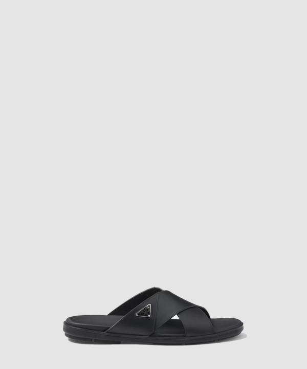 [PRADA-프라다] 크리스크로스 가죽 샌들 2X3111