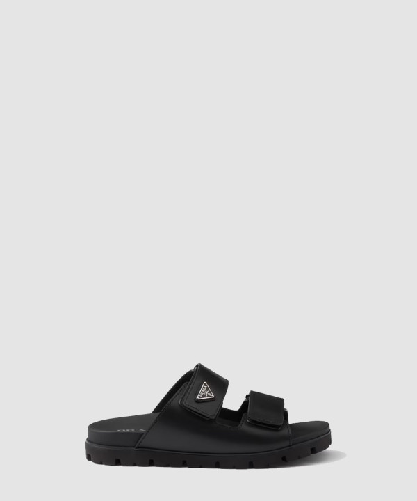 [PRADA-프라다] 크리스크로스 가죽 샌들 2X3129