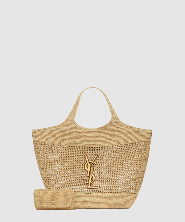 [SAINT LAURENT-생로랑] 라피아 icare 맥시 쇼퍼백 772191